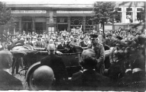 Otto Kruse mit Reichspräsident Hindenburg in Nordhausen