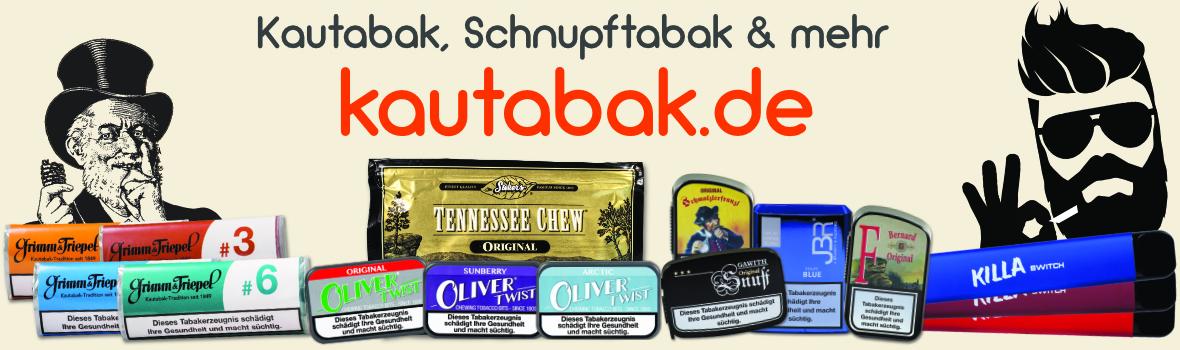 kautabak.de - der Online Shop für Snuff, Chew und Co.